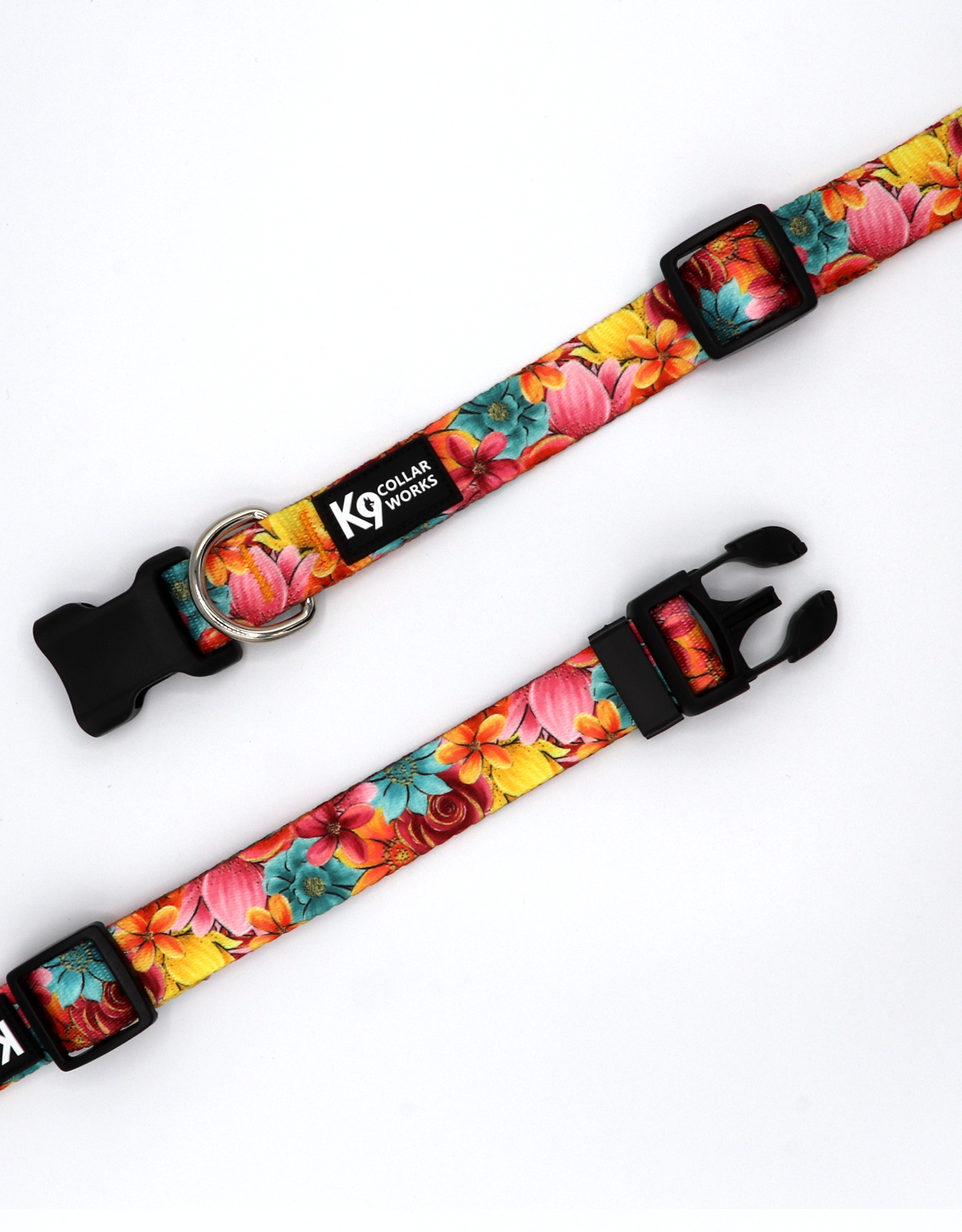 1" Dog Collar - Bold Floral