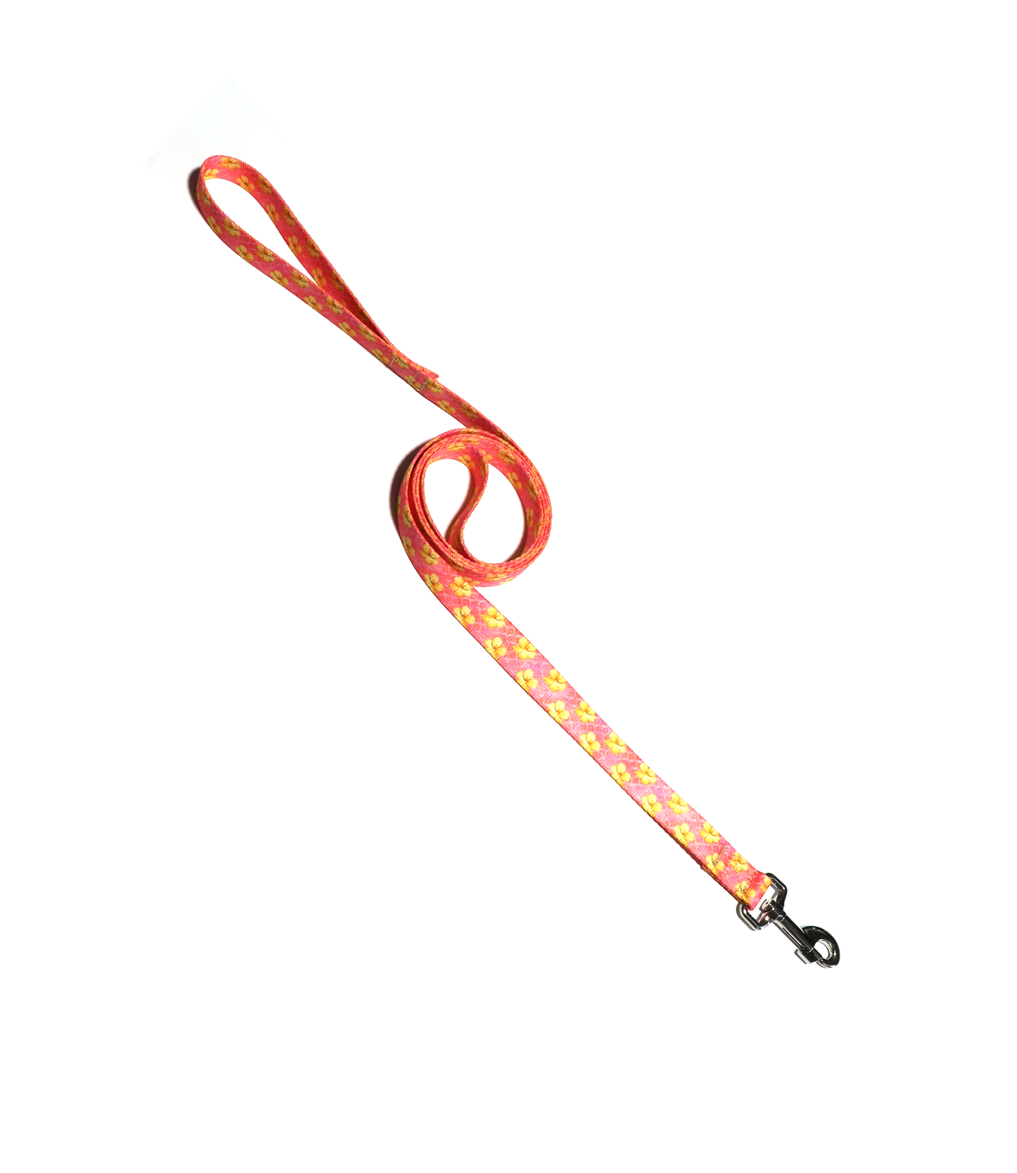 1" Dog Leash - Hibiscus