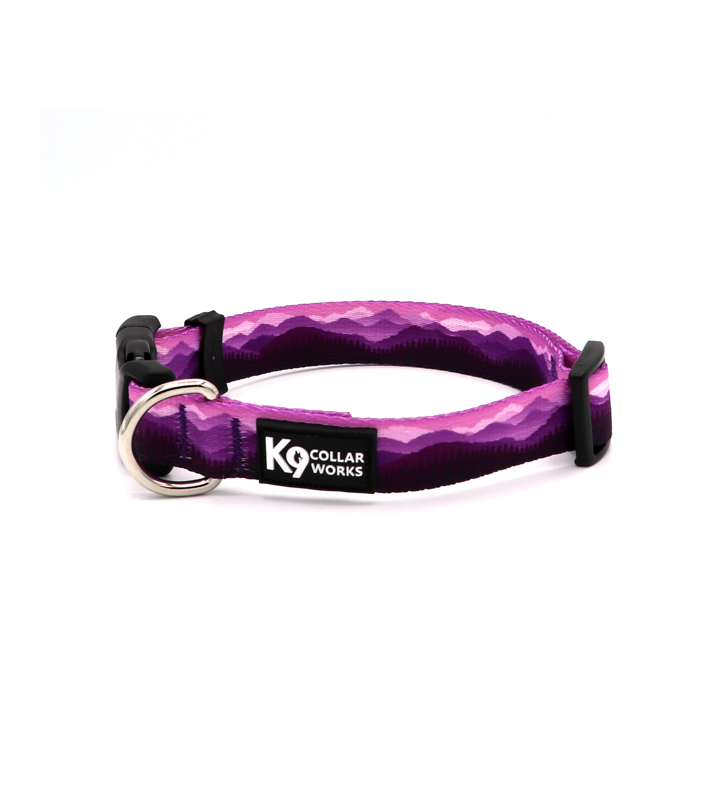 1" Dog Collar - Purple Mountains