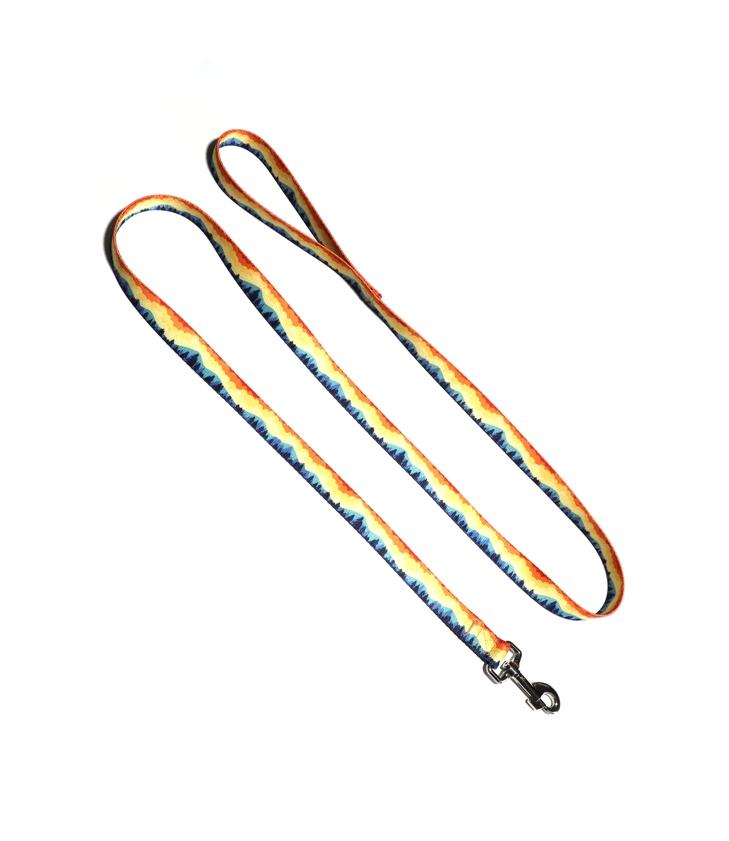 1" Dog Leash - Retro Mountains