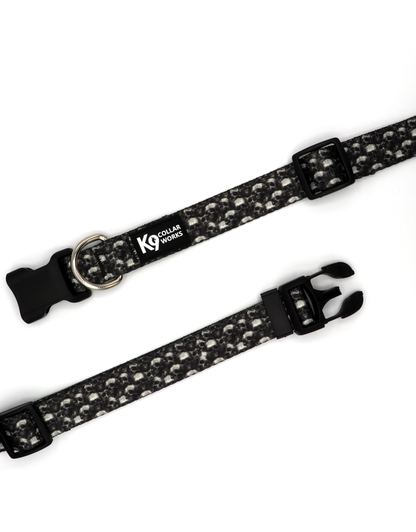 1" Dog Collar - Skulls